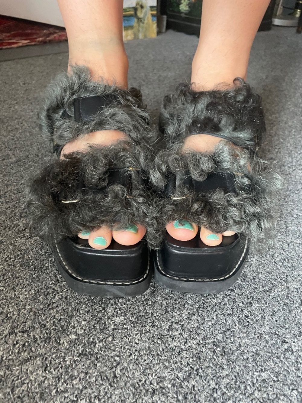 Versace Slipper Platforms!